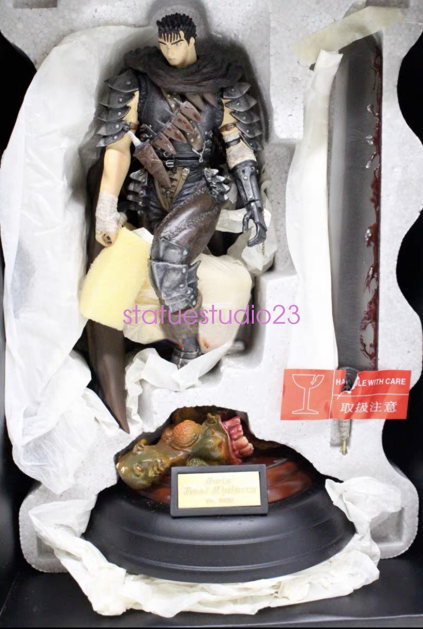 AOW Berserk Guts Statue Resin Figure Model Collectible Painted Limited Boy Gift AOW Berserk Guts Statue Resin Figure Model Collectible Painted Limited Boy Gift