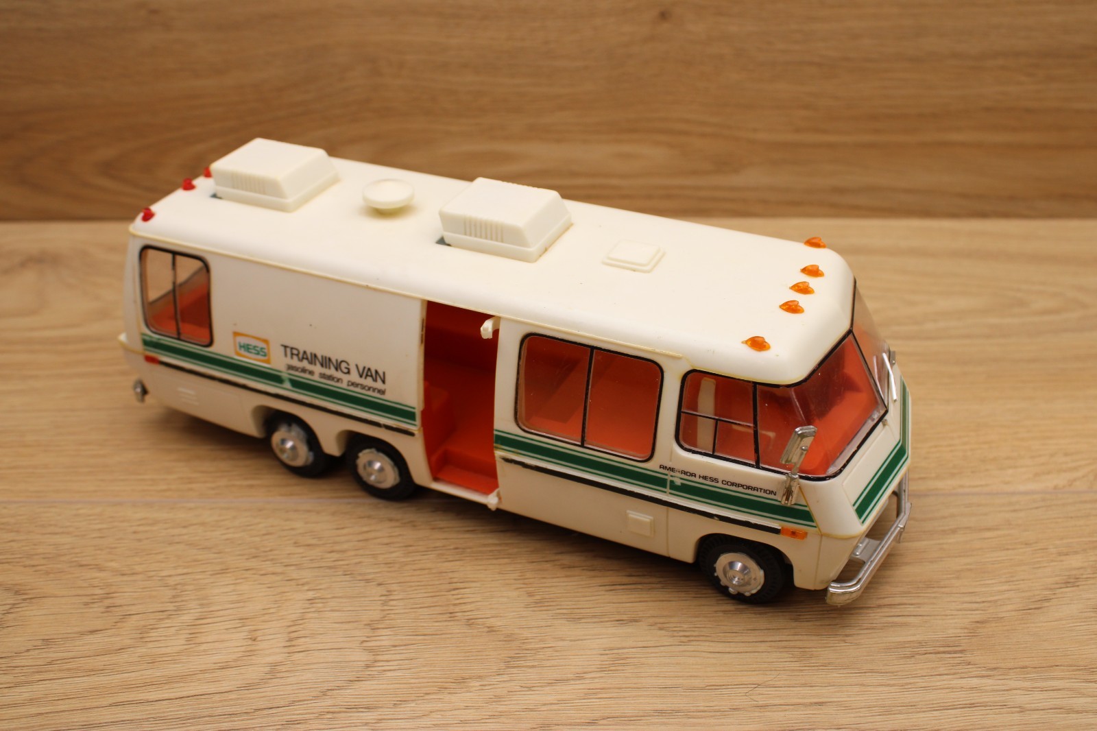 1980 Hess Training Van GMC motorhome-style gasoline station personnel vehicle 1980 Hess Training Van GMC motorhome-style gasoline station personnel vehicle