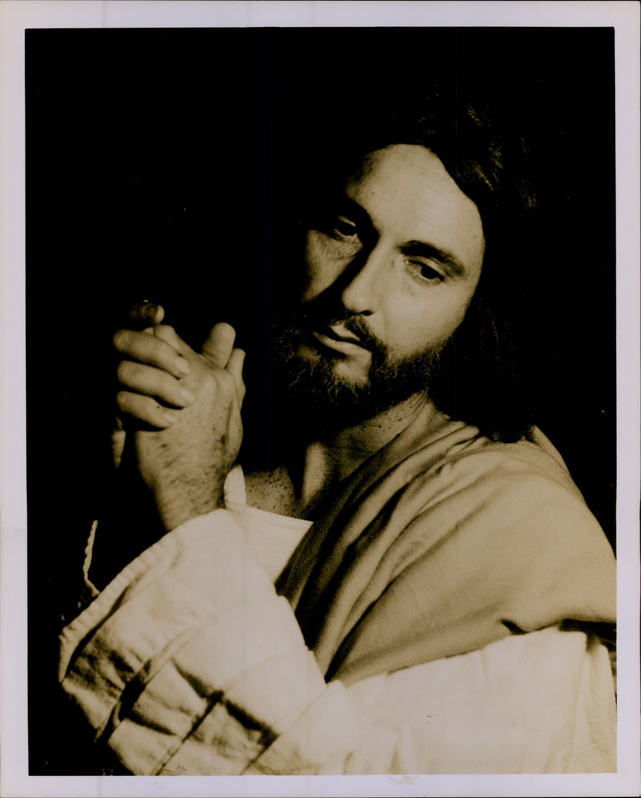 LG788 1974 Original Photo MATTHEW KING Jesus Christ Actor Religious Role Messiah LG788 1974 Original Photo MATTHEW KING Jesus Christ Actor Religious Role Messiah