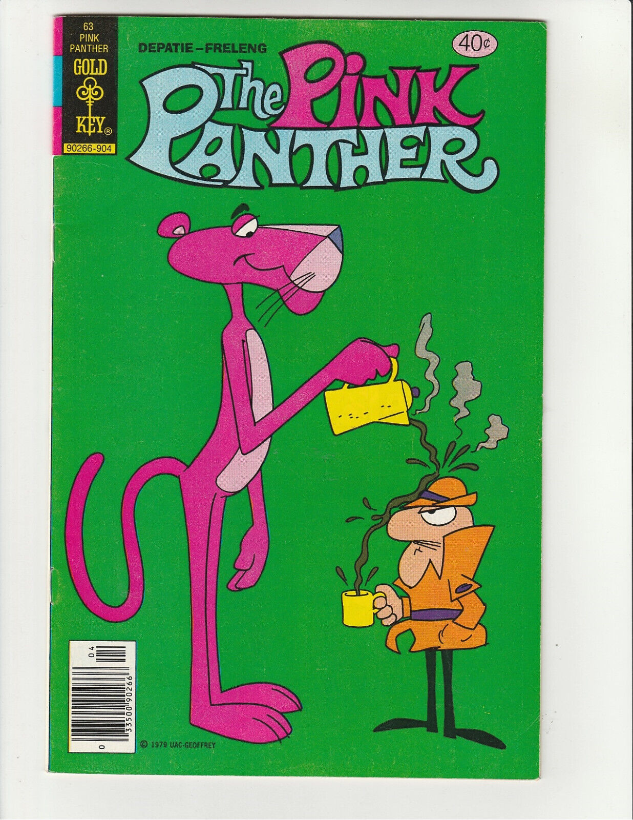 The Pink Panther # 63 1979 Gold Key Comics (7.0) Fine/Very Fine (F/VF)