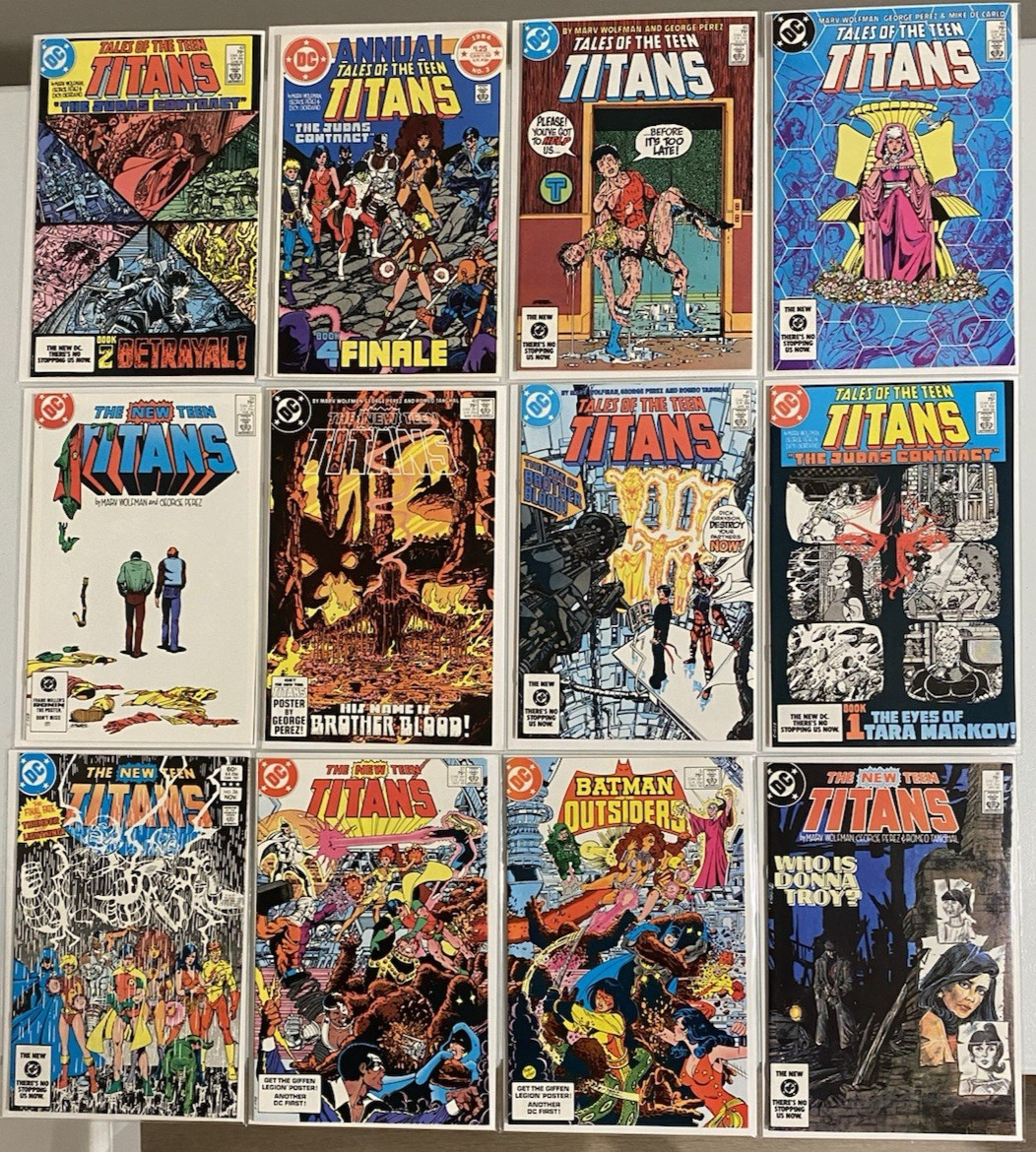New Teen Titans High Grade Lot Of 12 (36-43,45,46; Annual 3;Batman &Outsiders 5) New Teen Titans High Grade Lot Of 12 (36-43,45,46; Annual 3;Batman &Outsiders 5)