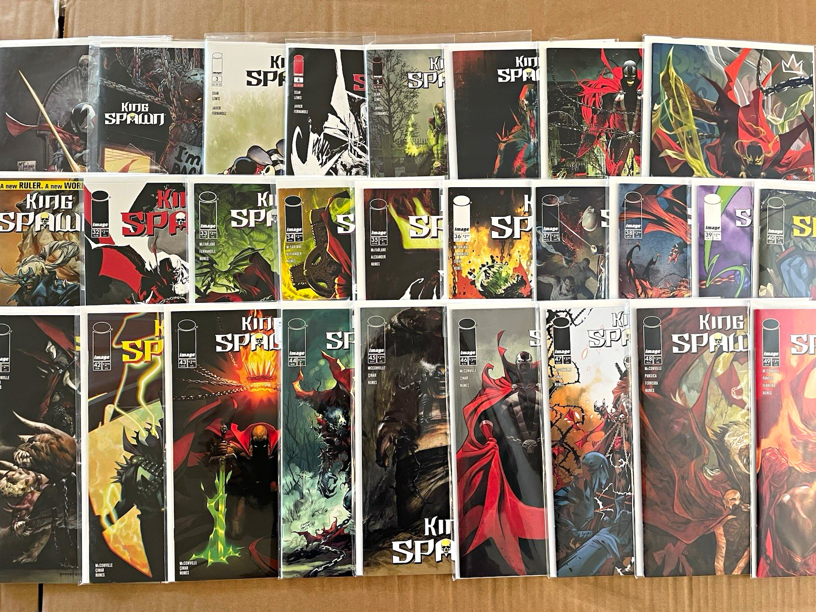 King Spawn Lot (x27) #1-8,31-49 **VF+/NM-** Higher Grade One ownerImageComics King Spawn Lot (x27) #1-8,31-49 **VF+/NM-** Higher Grade One ownerImageComics