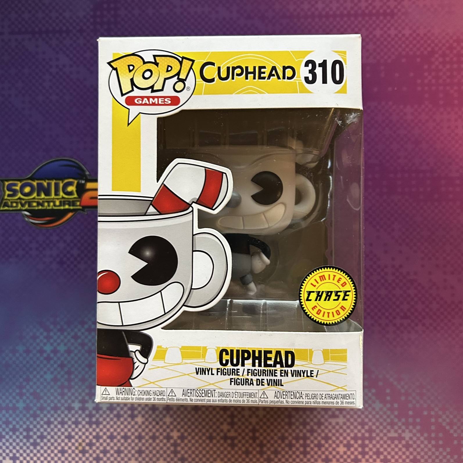Funko Pop Vinyl: Cuphead - Cuphead (Black and White) (Chase) #310