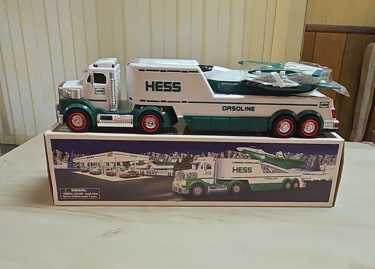 Hess Toy Truck and Jet with Original Box Hess Toy Truck and Jet with Original Box