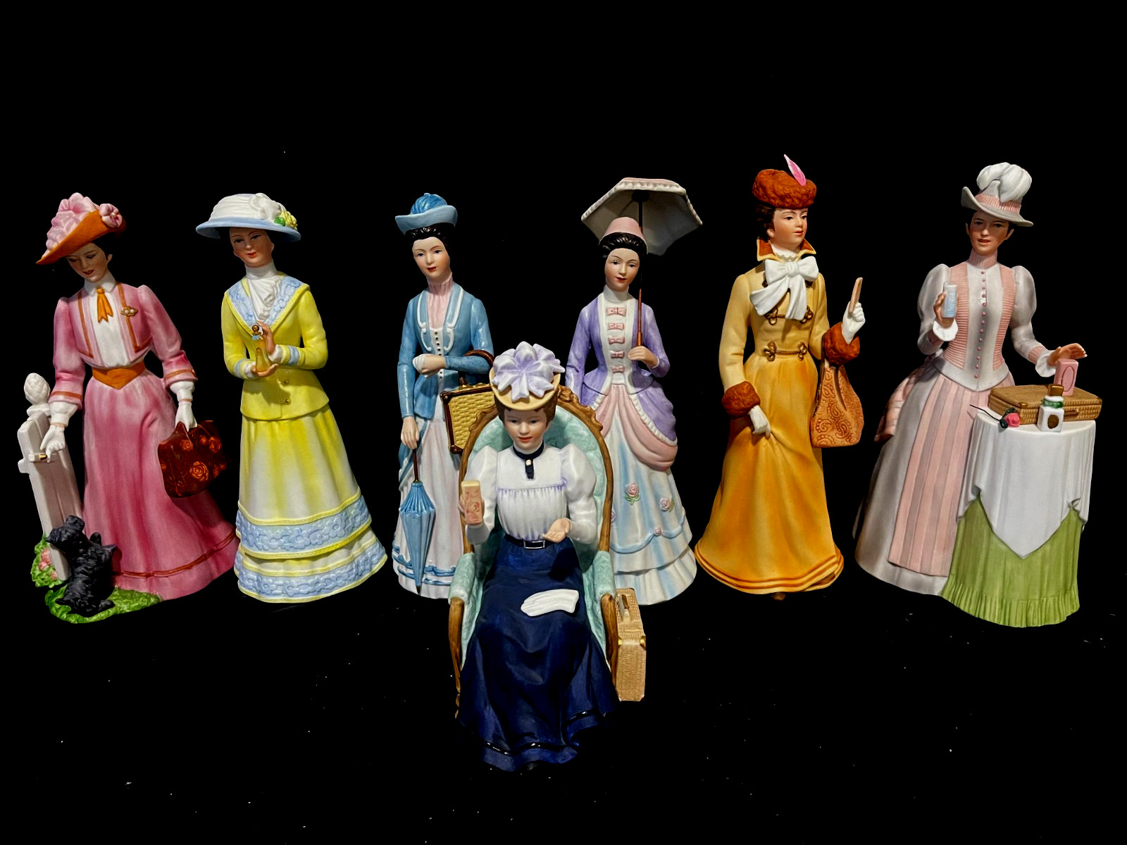 Avon Mrs. Albee (7 Piece LOT) Full Size 1978 1979 1980 1981 1982 1983 1984 Avon Mrs. Albee (7 Piece LOT) Full Size 1978 1979 1980 1981 1982 1983 1984