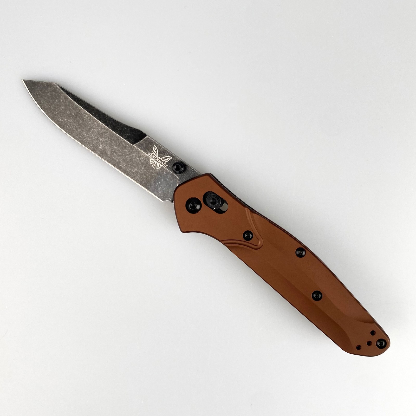 Benchmade 940BK-03 Osborne Knife Burnt Copper Aluminum MagnaCut Folding Knife Benchmade 940BK-03 Osborne Knife Burnt Copper Aluminum MagnaCut Folding Knife