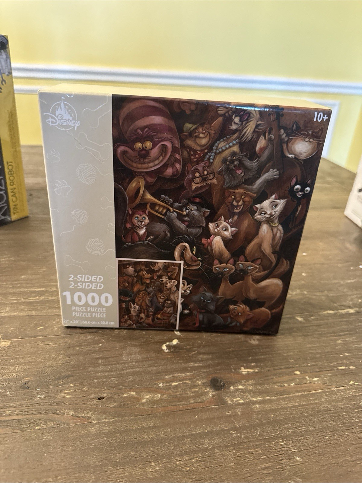 Disney Parks 1000 Piece Two-Sided Jigsaw Puzzle Cats and Dogs NIB Sealed Disney Parks 1000 Piece Two-Sided Jigsaw Puzzle Cats and Dogs NIB Sealed