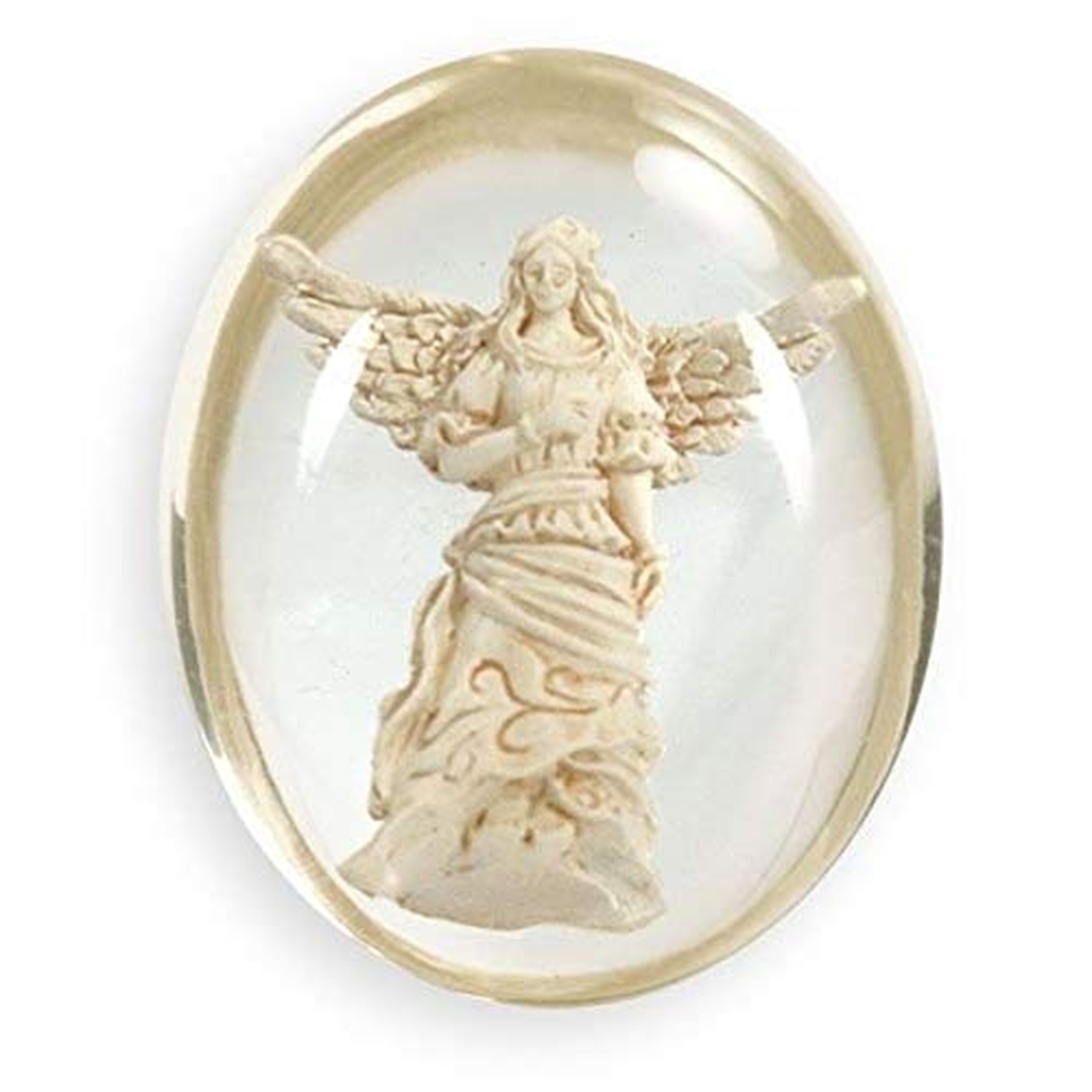 Angelstar 8708 Guardian Angel Worry Stone, 1-1/2-Inch Angelstar 8708 Guardian Angel Worry Stone, 1-1/2-Inch
