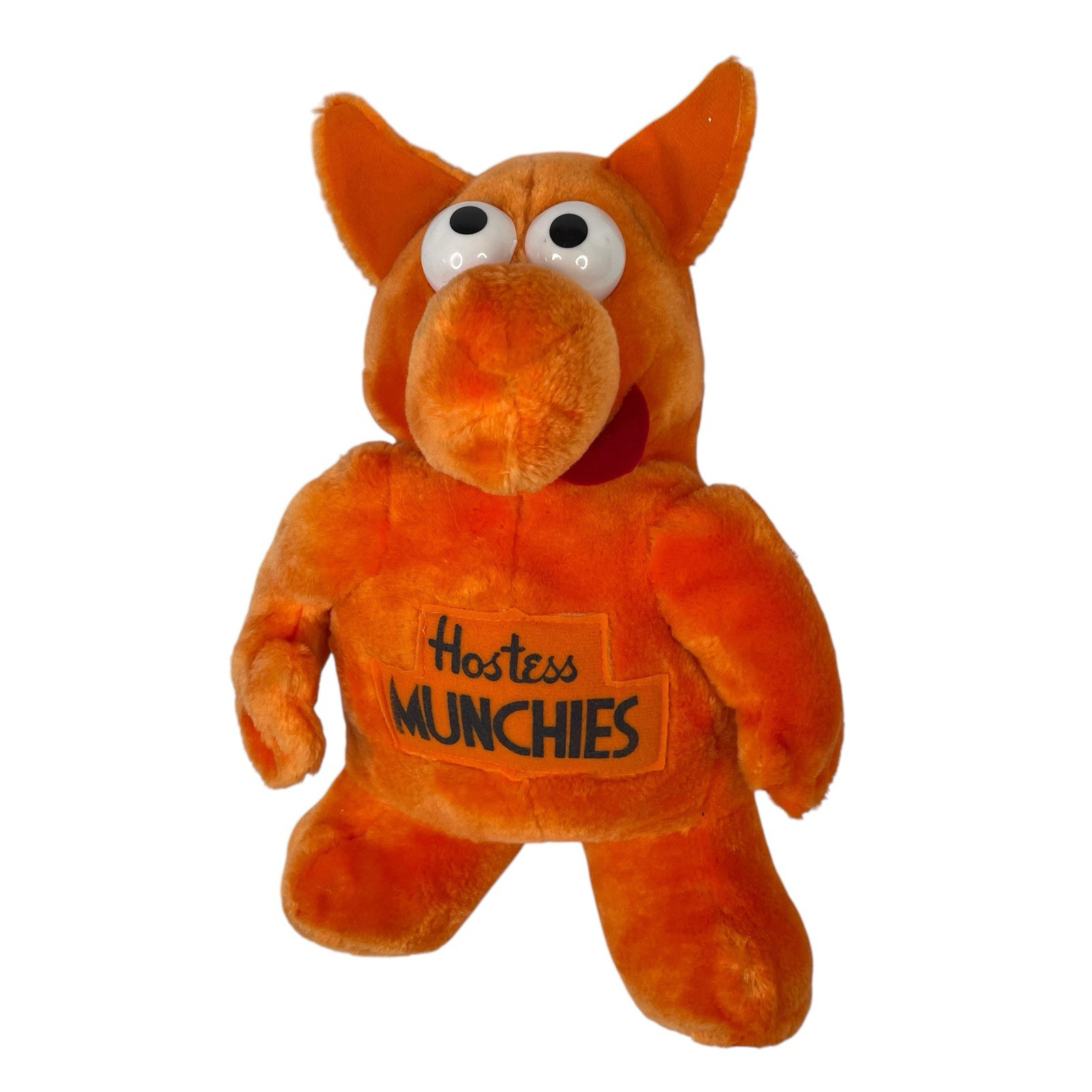 HOSTESS MUNCHIES Snacks Promo Orange Plush VTG Best Made Toys Toronto 15" Tall HOSTESS MUNCHIES Snacks Promo Orange Plush VTG Best Made Toys Toronto 15" Tall