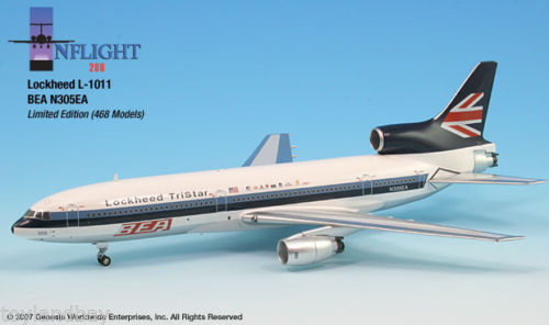 Inflight IF011001 Eastern BEA Lockheed L-1011-1 N305EA Diecast 1/200 Jet Model Inflight IF011001 Eastern BEA Lockheed L-1011-1 N305EA Diecast 1/200 Jet Model