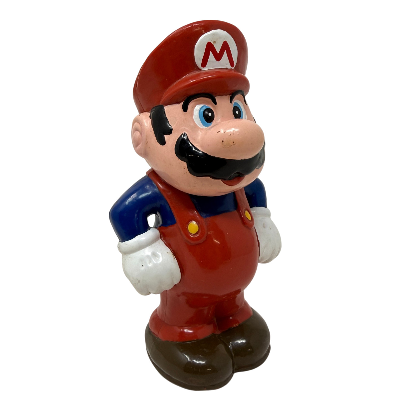 Vintage 1988 Nintendo Of America Mario Coin Bank Figure Ace 6” RARE 80 Vintage 1988 Nintendo Of America Mario Coin Bank Figure Ace 6” RARE 80