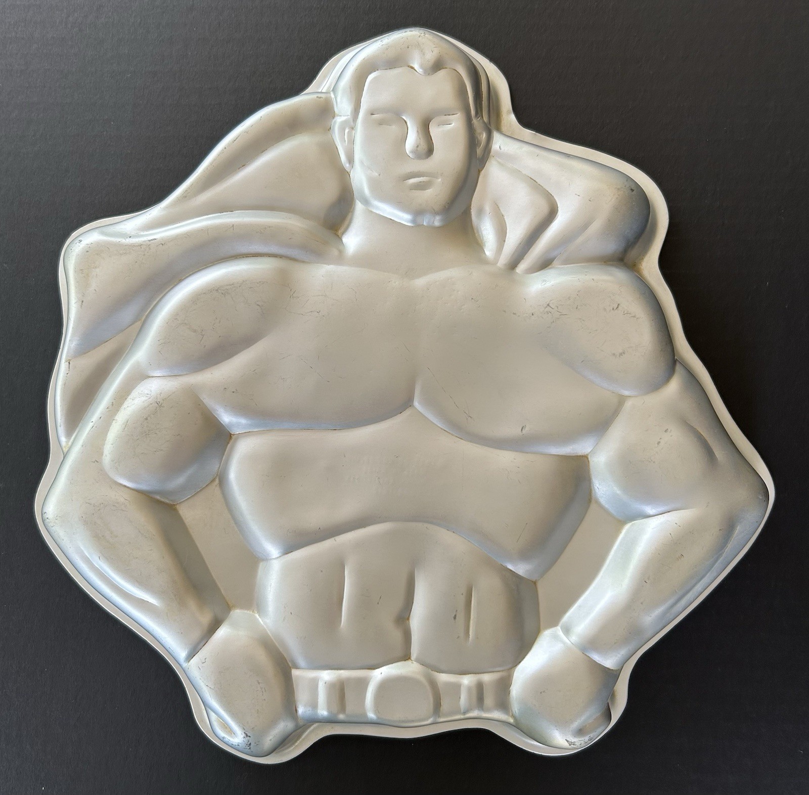Wilton Aluminum Cake Pan DC Comics Superman Vintage 1977