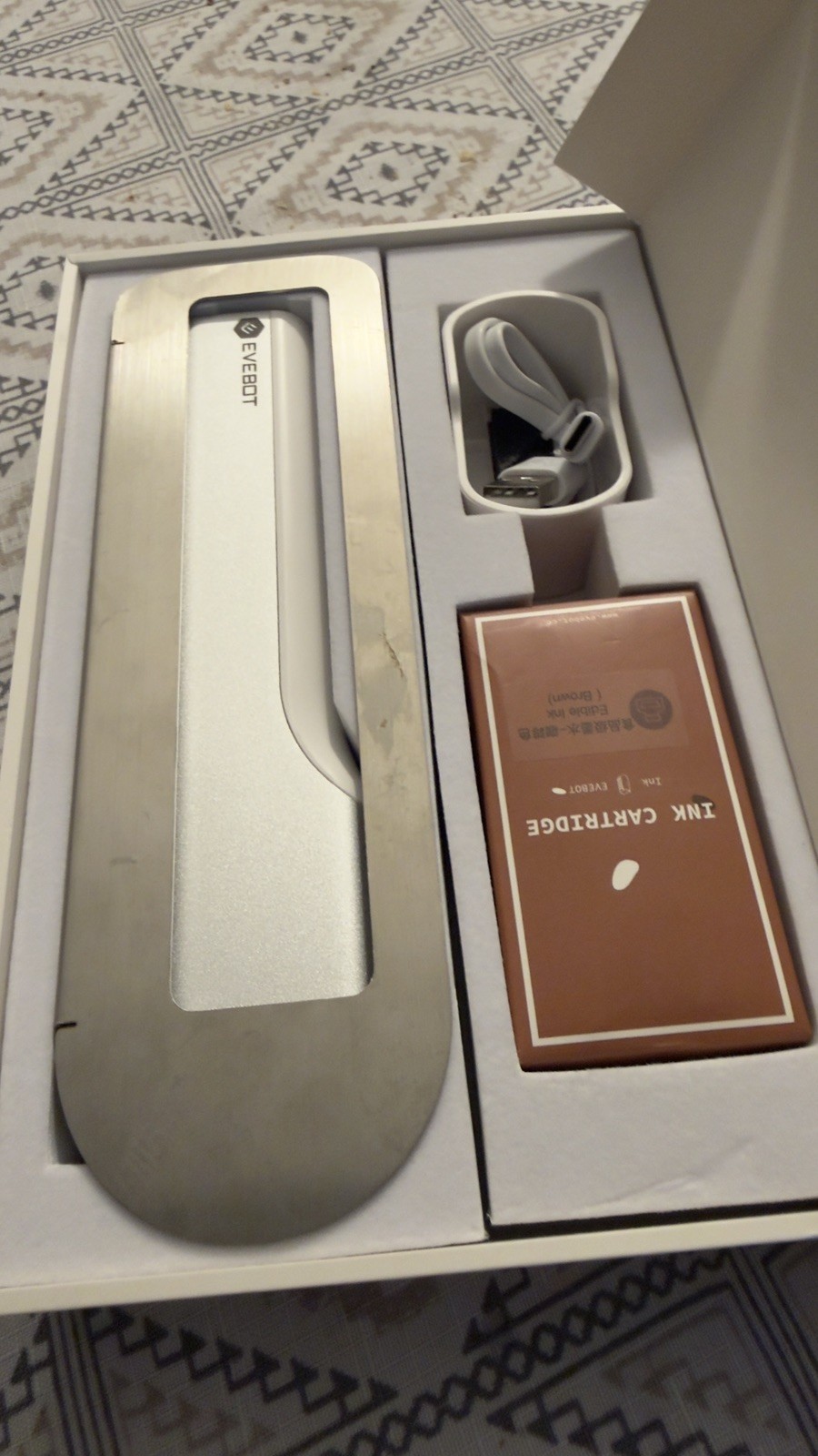 EVEBOT Creative PrintPen Handheld Coffee Latte Macaron Cookie Cocktail Surface C EVEBOT Creative PrintPen Handheld Coffee Latte Macaron Cookie Cocktail Surface C