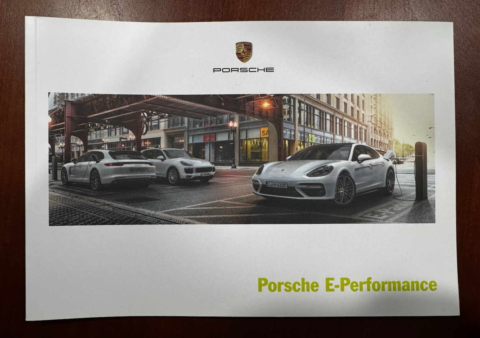 2017 PORSCHE E-PERFORMANCE Original Prestige Sales Brochure/Panamera Cayenne 2017 PORSCHE E-PERFORMANCE Original Prestige Sales Brochure/Panamera Cayenne