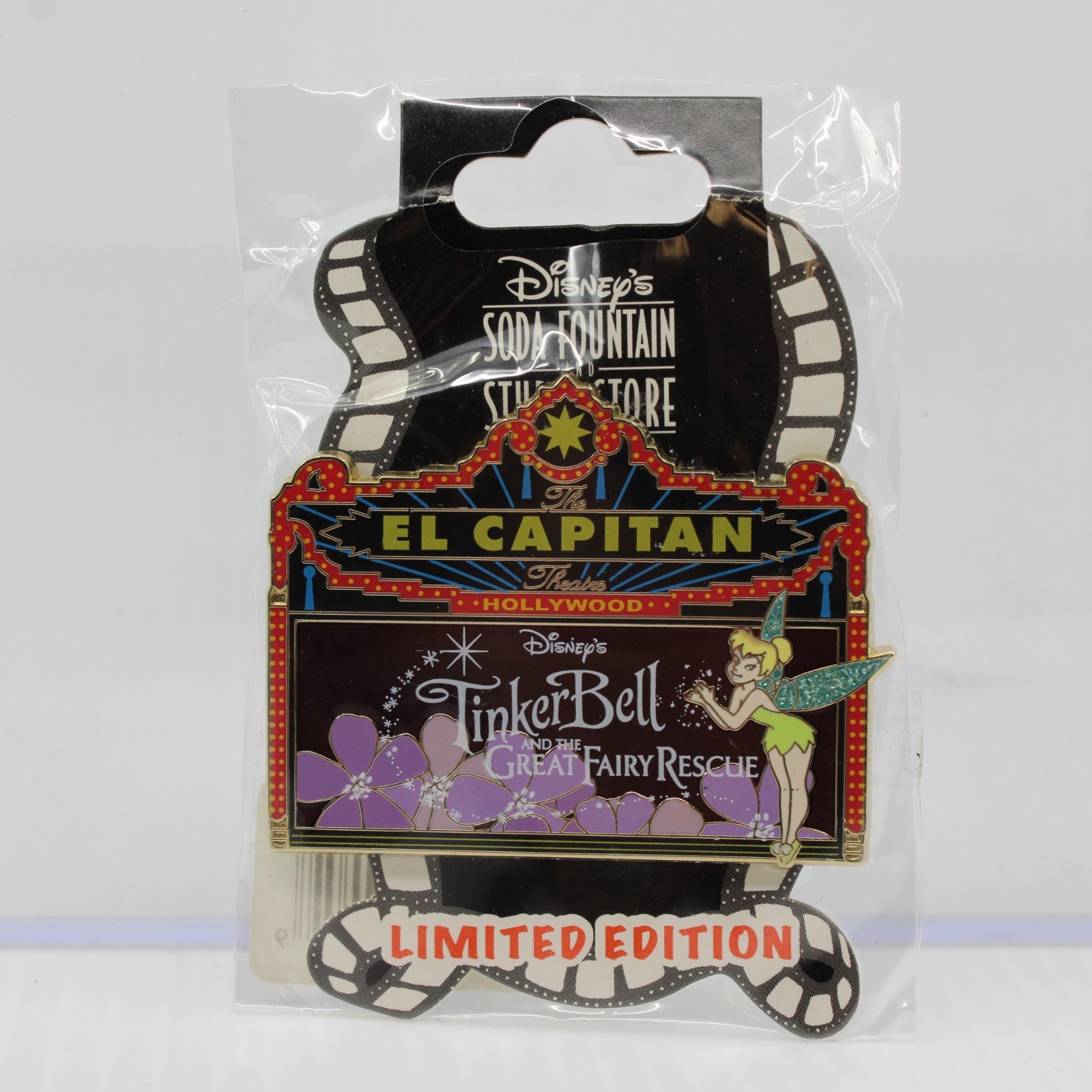 B5 Disney DSSH DSF LE Pin El Capitan Marquee Tinker Bell Great Fairy Rescue B5 Disney DSSH DSF LE Pin El Capitan Marquee Tinker Bell Great Fairy Rescue