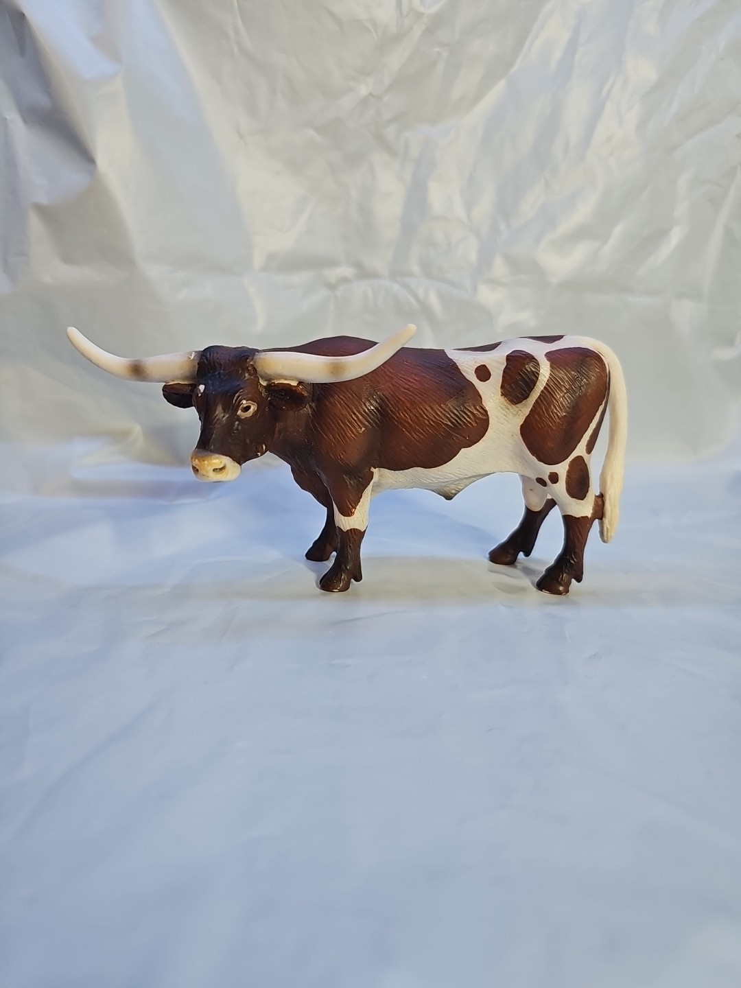 Schleich Texas Longhorn Bull Steer 2002 Retired Farm Animal 13275 Figure Toy 6"