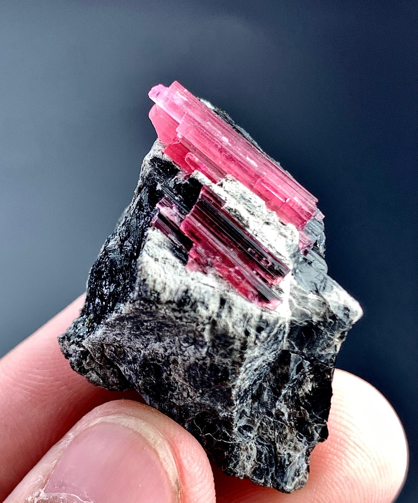 75 Carat Tourmaline Crystal Specimen From Afghanistan 75 Carat Tourmaline Crystal Specimen From Afghanistan