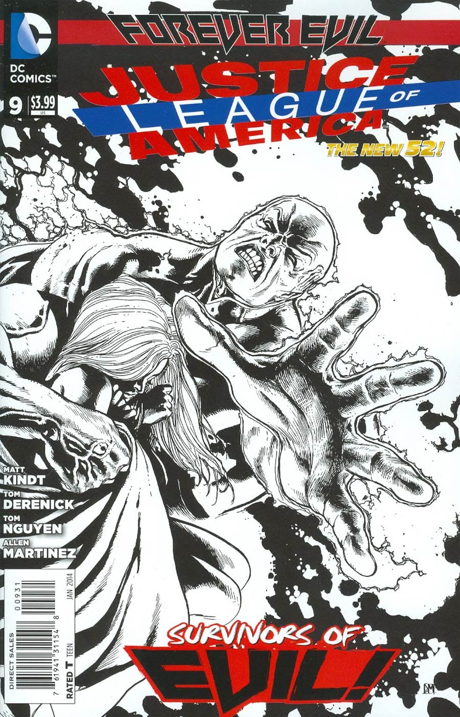 Justice League Of America Vol 3 #9 Cover E Incentive Doug Mahnke - Near Mint Justice League Of America Vol 3 #9 Cover E Incentive Doug Mahnke - Near Mint