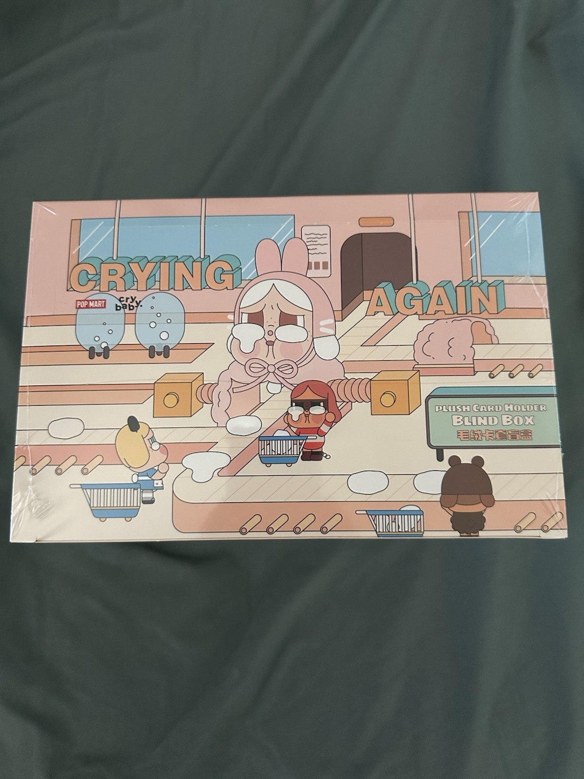 Pop Mart UNOPENED SEALED Crying Again Plush Card Holder Blind Box - 6 (A Set) Pop Mart UNOPENED SEALED Crying Again Plush Card Holder Blind Box - 6 (A Set)