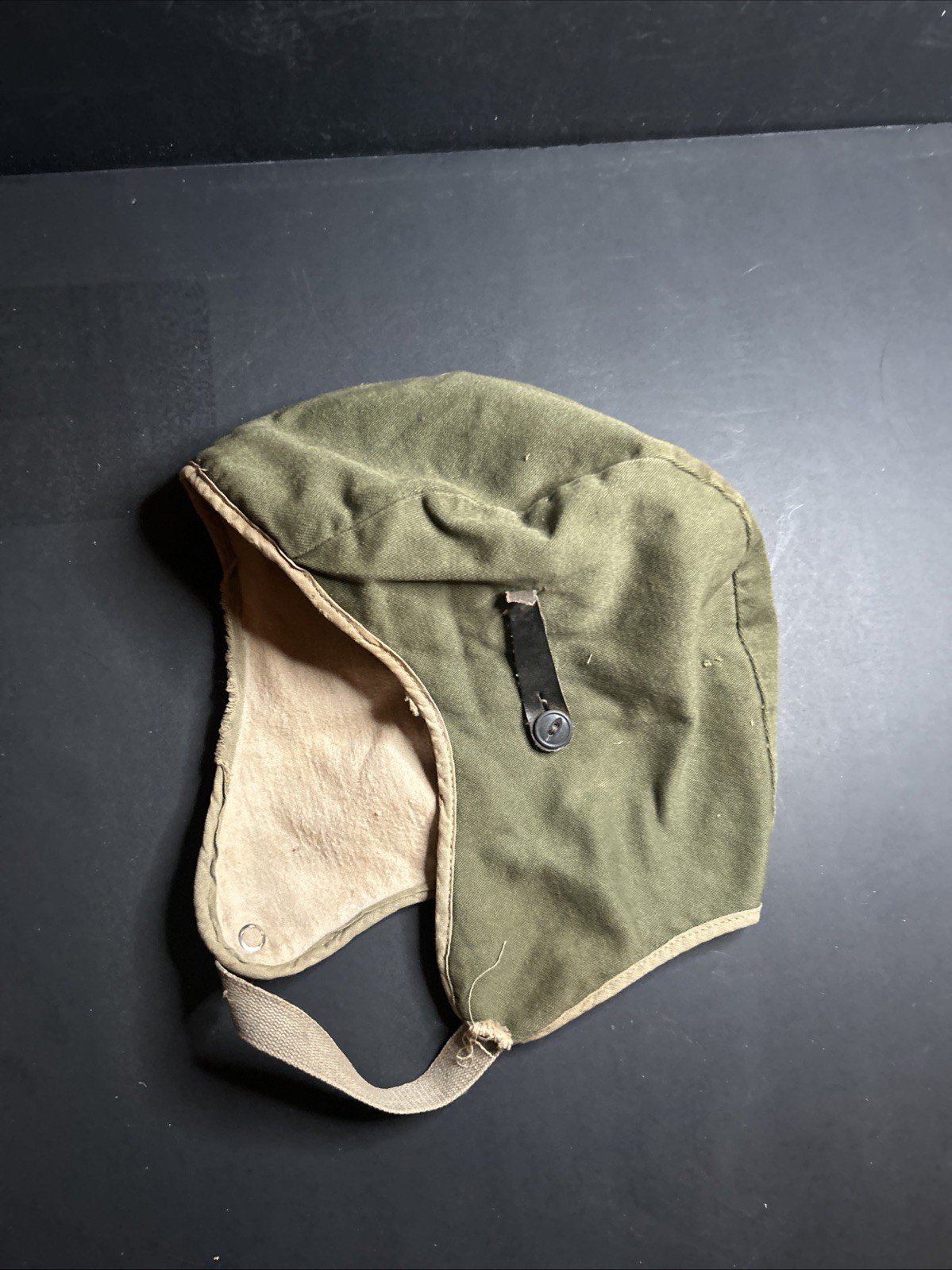 vintage military soft flying helmet/liner vintage military soft flying helmet/liner
