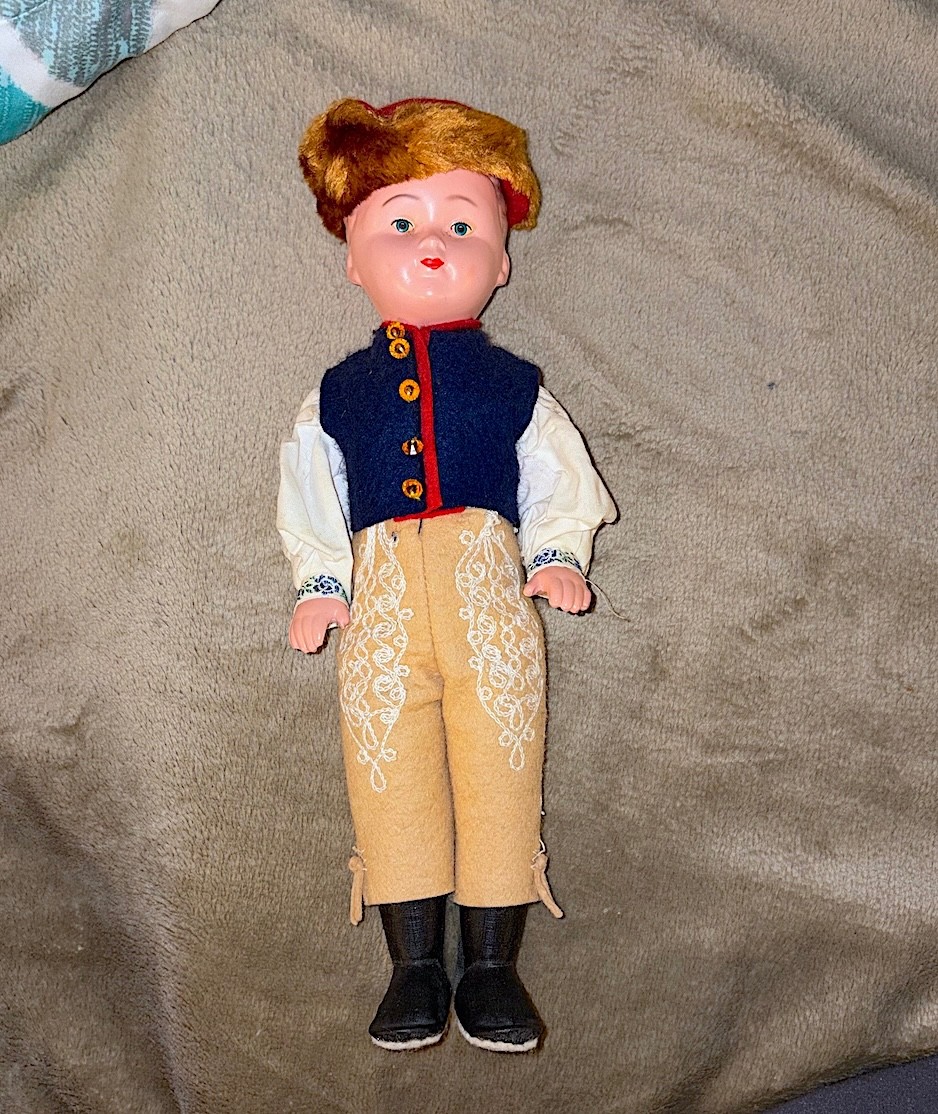Vintage Soviet Era Boy DollLarge 13" Posable Russian Vintage Soviet Era Boy DollLarge 13" Posable Russian