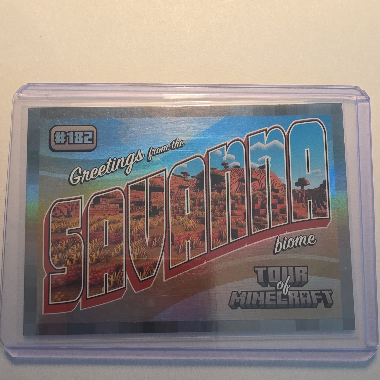 2025 Panini Minecraft Savanna Biome #009/475 Refractor 2025 Panini Minecraft Savanna Biome #009/475 Refractor