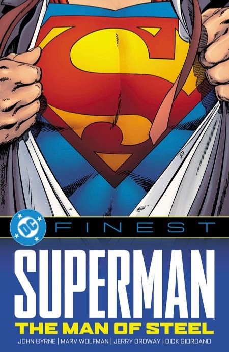 PRESALE Superman DC Finest Collection The Man of Steel DC Comics TPB Paperback