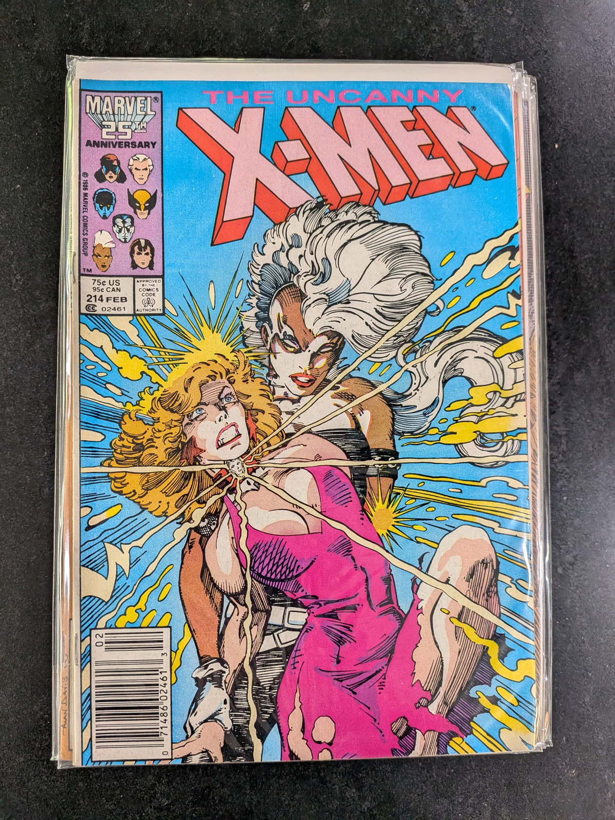 The Uncanny X-Men #214 (1987) Newsstand Edition
