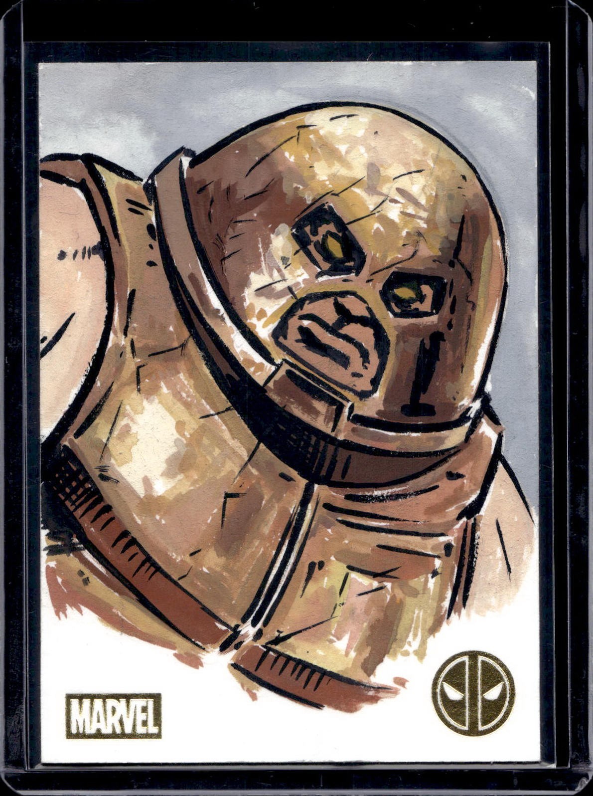 2025 Topps Deadpool Chrome Juggernaut Marvel Artist Sketch 1/1 Patricio Carrasco 2025 Topps Deadpool Chrome Juggernaut Marvel Artist Sketch 1/1 Patricio Carrasco