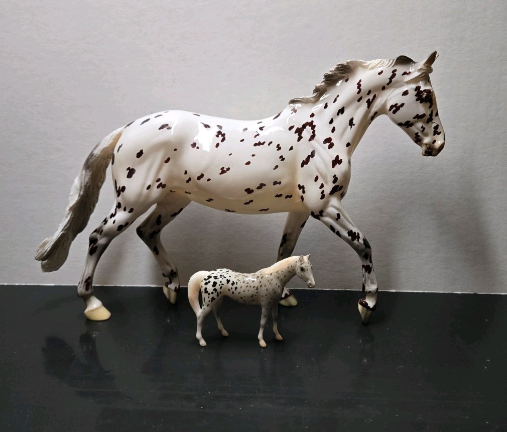 Breyer 2020 GLOSSY "Slainte" Appaloosa (Only 325) + FREE "Wallowa" Giselle mold Breyer 2020 GLOSSY "Slainte" Appaloosa (Only 325) + FREE "Wallowa" Giselle mold