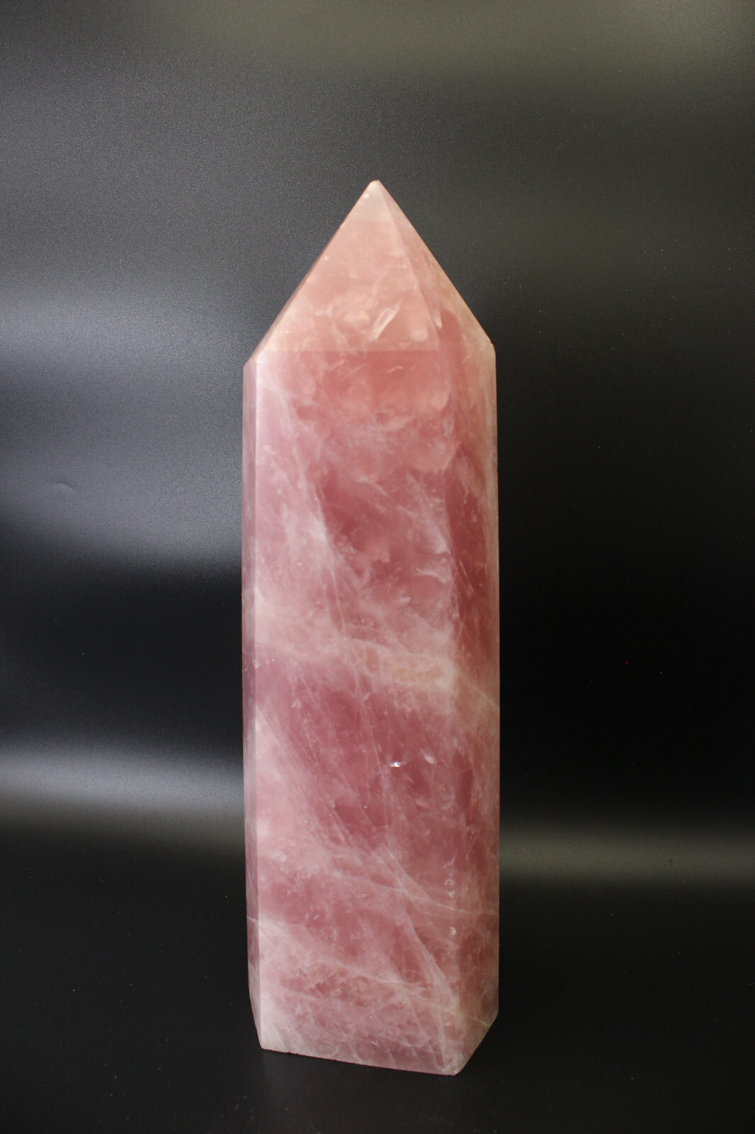 ROSE QUARTZ Tower Obelisk GIANT Crystal Specimen Mineral Gem HUGE 8.45LB ROSE QUARTZ Tower Obelisk GIANT Crystal Specimen Mineral Gem HUGE 8.45LB