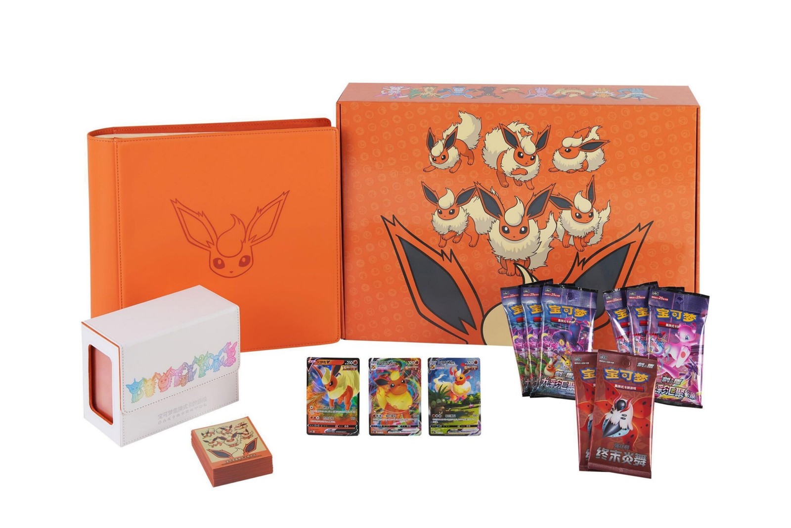 S-C Pokemon Eevee Advanced Gift Box Flareon/Vaporeon/Jolteon Sealed US Stock S-C Pokemon Eevee Advanced Gift Box Flareon/Vaporeon/Jolteon Sealed US Stock