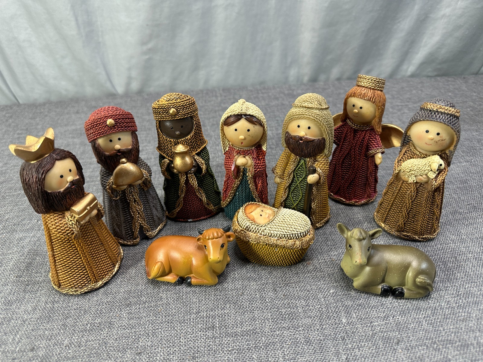 Christmas Holy Nativity Set, Nacimiento 11 Pc Costco Cute Nativity Set NICE Christmas Holy Nativity Set, Nacimiento 11 Pc Costco Cute Nativity Set NICE