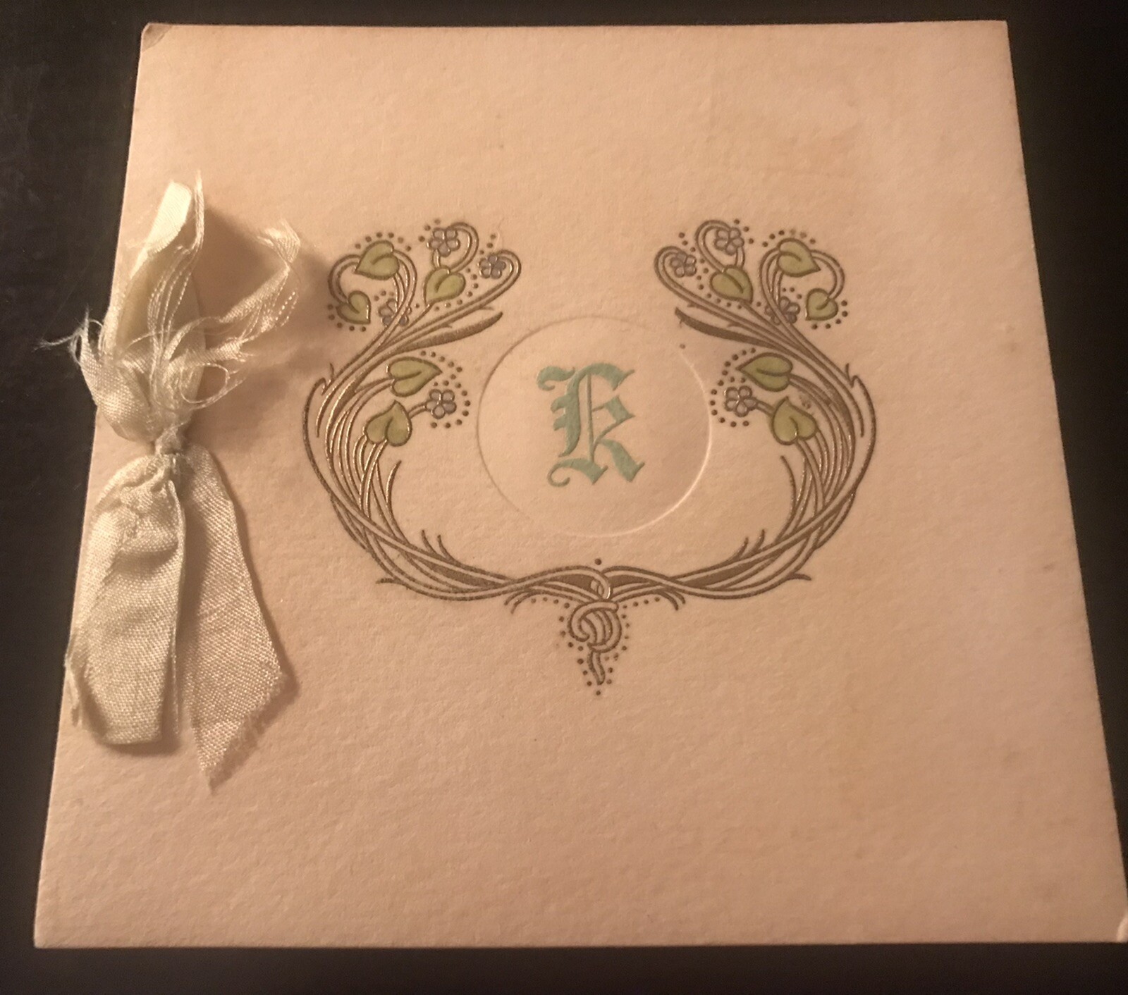 Vintage Antique Christmas Card 1920s Used VGC Vintage Antique Christmas Card 1920s Used VGC