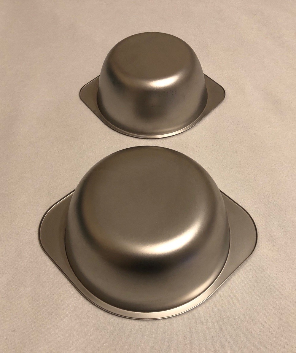 1.5 Qt and 2 Qt Set of Revere Ware Stainless Steel Double Boilers 1.5 Qt and 2 Qt Set of Revere Ware Stainless Steel Double Boilers