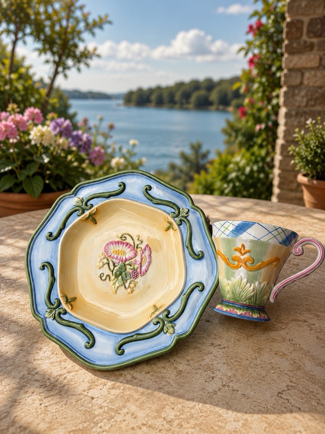 Fitz and Floyd Halcyon Collection Set