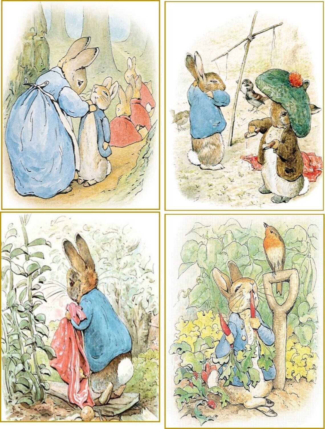 8 BEATRIX POTTER PETER RABBIT STATIONERY WITH ORGANZA BAG 8 BEATRIX POTTER PETER RABBIT STATIONERY WITH ORGANZA BAG