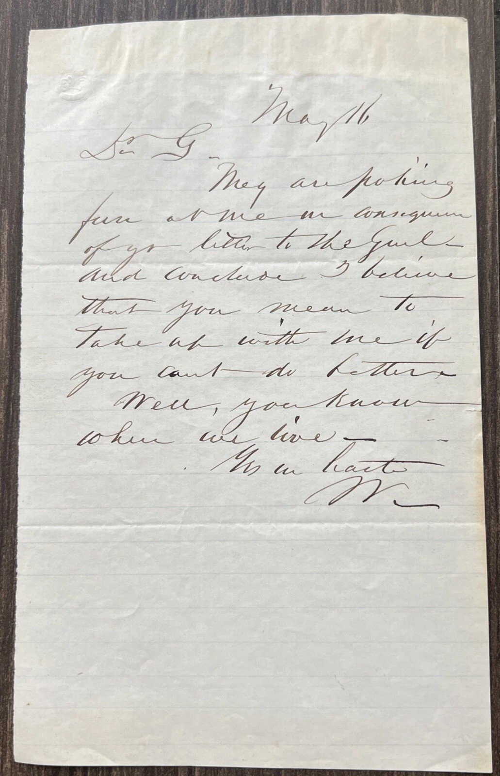 Antique 1816 Handwritten Cursive Personal Letter They Are Looking For Me Antique 1816 Handwritten Cursive Personal Letter They Are Looking For Me