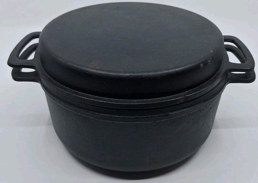 Robert Welch Victor Cast Iron Dutch Oven Pot With Lid Made In England Rare 5"x8" Robert Welch Victor Cast Iron Dutch Oven Pot With Lid Made In England Rare 5"x8"