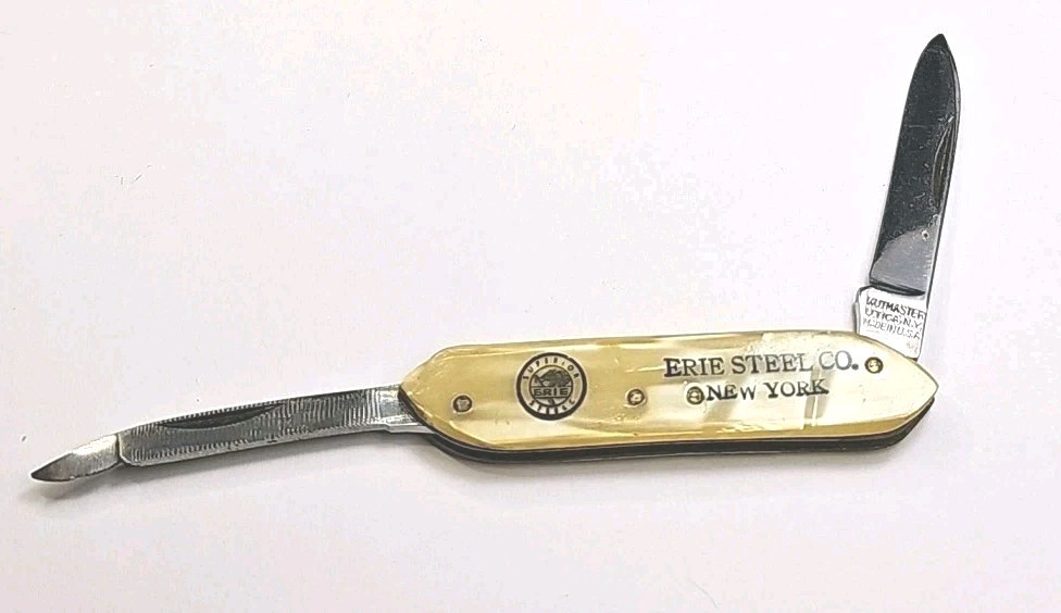 Vintage Kutmaster Utica New York Erie Steel CO. Gentleman's Knife Advertising Vintage Kutmaster Utica New York Erie Steel CO. Gentleman's Knife Advertising