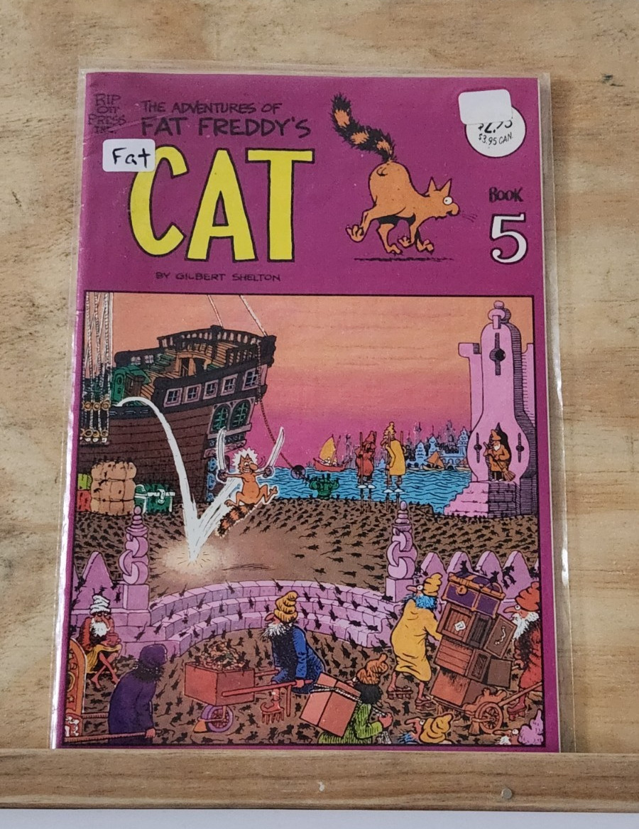 Fat Freddy's Cat #5 (Rip Off Press November 1980) Fat Freddy's Cat #5 (Rip Off Press November 1980)