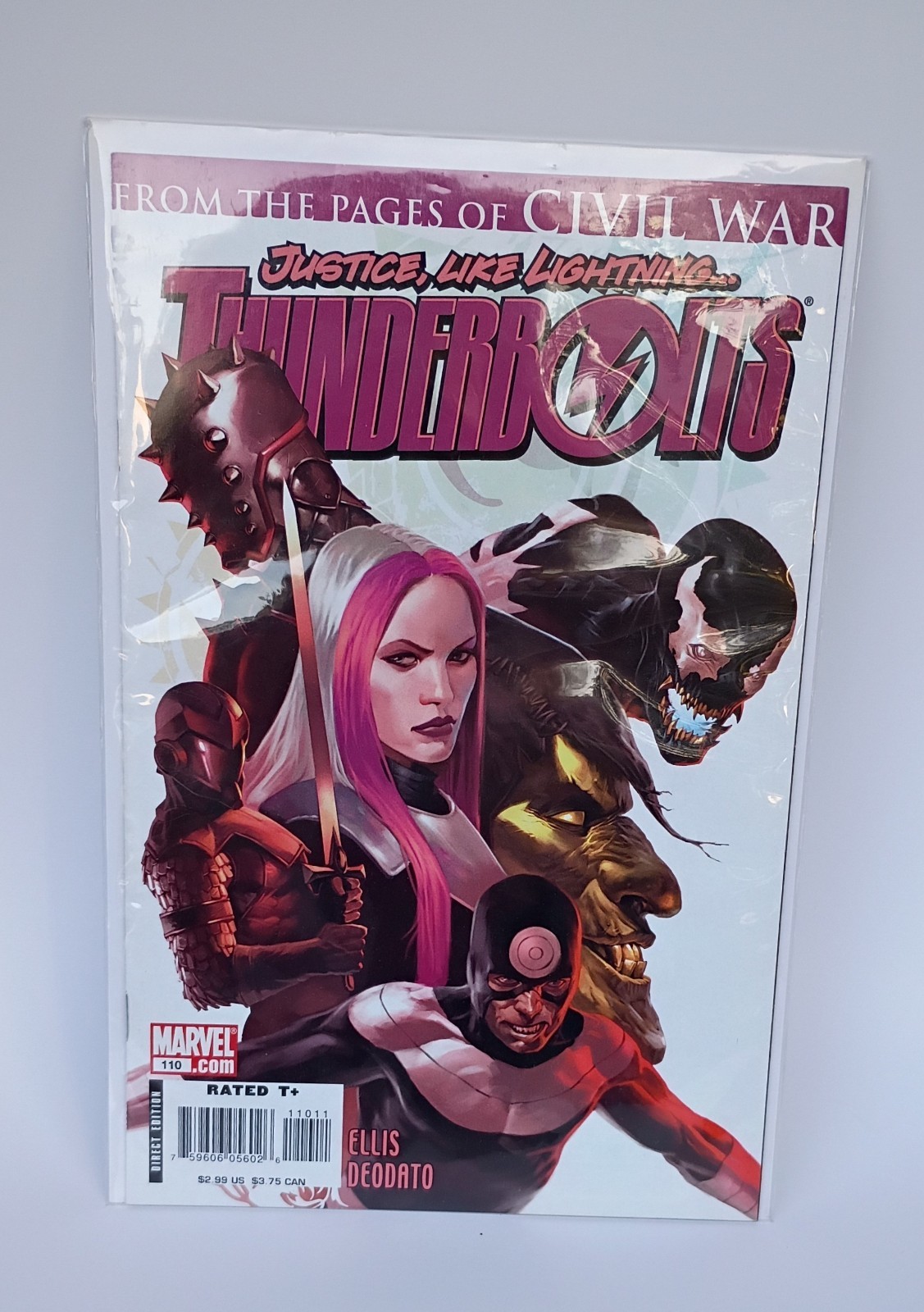 Marvel Thunderbolts 110-121 complete Ellis Deodato run + one shot desperate meas