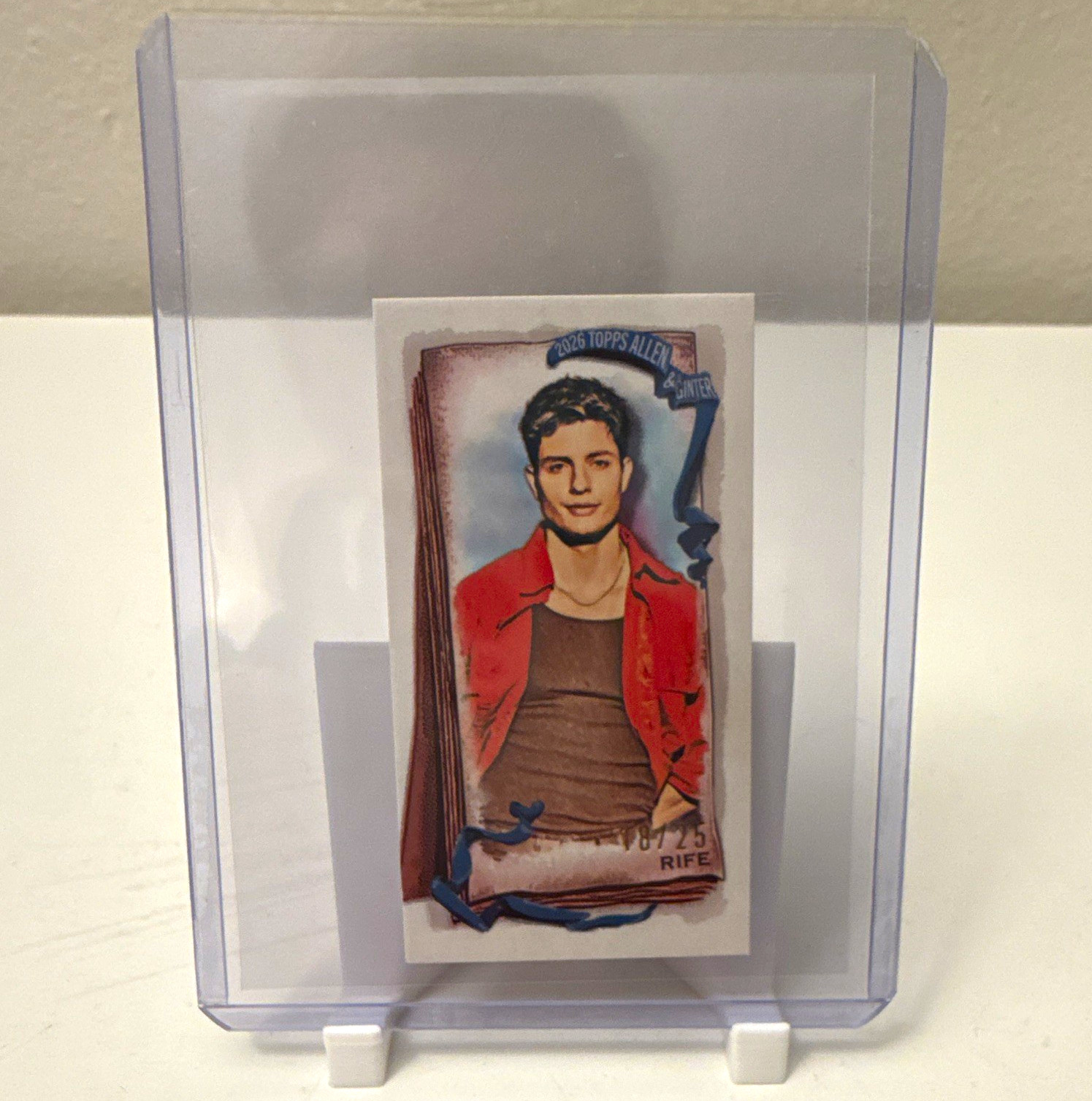 2026 Topps Allen & Ginter World's Champions Matt Rife #225 18/25 Brooklyn Back