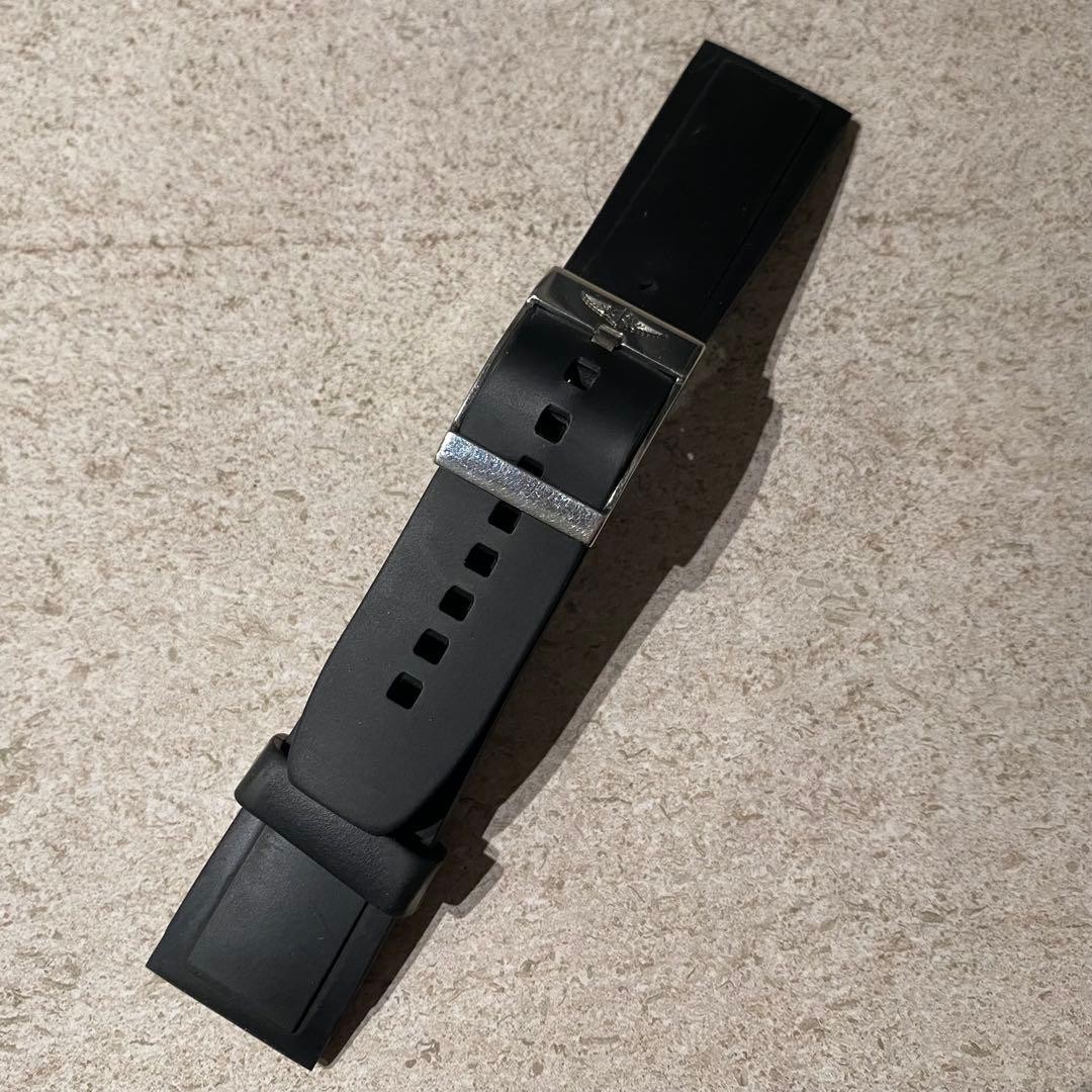 Breitling Genuine Belt Black 24Mm Breitling Genuine Belt Black 24Mm