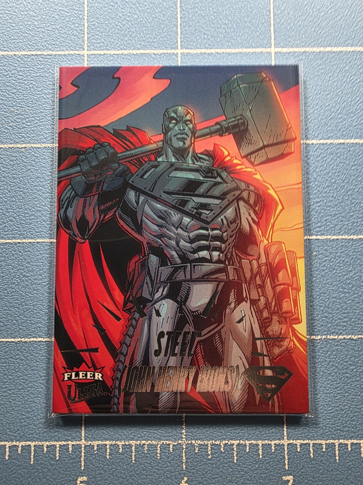 2026 Fleer Ultra Superman - Steel (John Henry Irons) #37 - Regular Base Card 2026 Fleer Ultra Superman - Steel (John Henry Irons) #37 - Regular Base Card