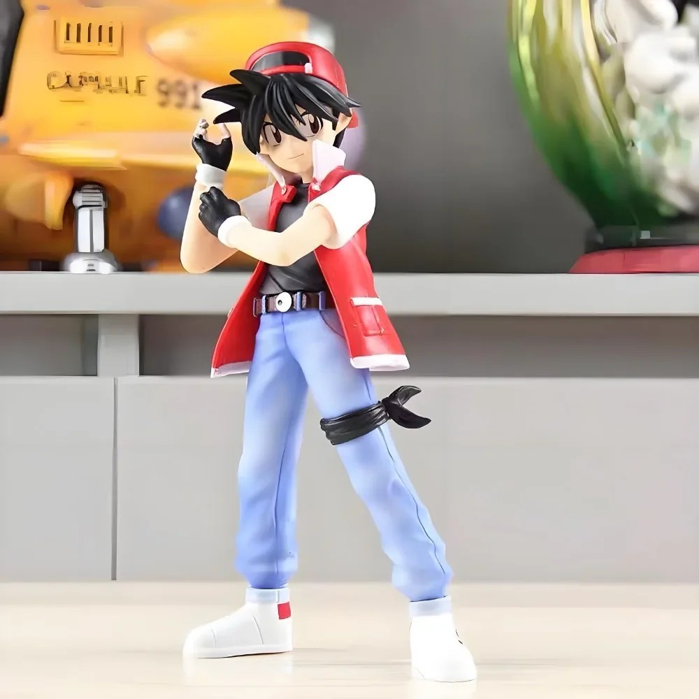 Pokemon Trainer Red Detailed PVC Vinyl Statue Figure NEW Pokemon Trainer Red Detailed PVC Vinyl Statue Figure NEW