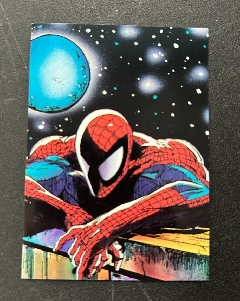1992 COMIC IMAGES RARE SPIDERMAN PROMO CARD NM-MT 1992 COMIC IMAGES RARE SPIDERMAN PROMO CARD NM-MT