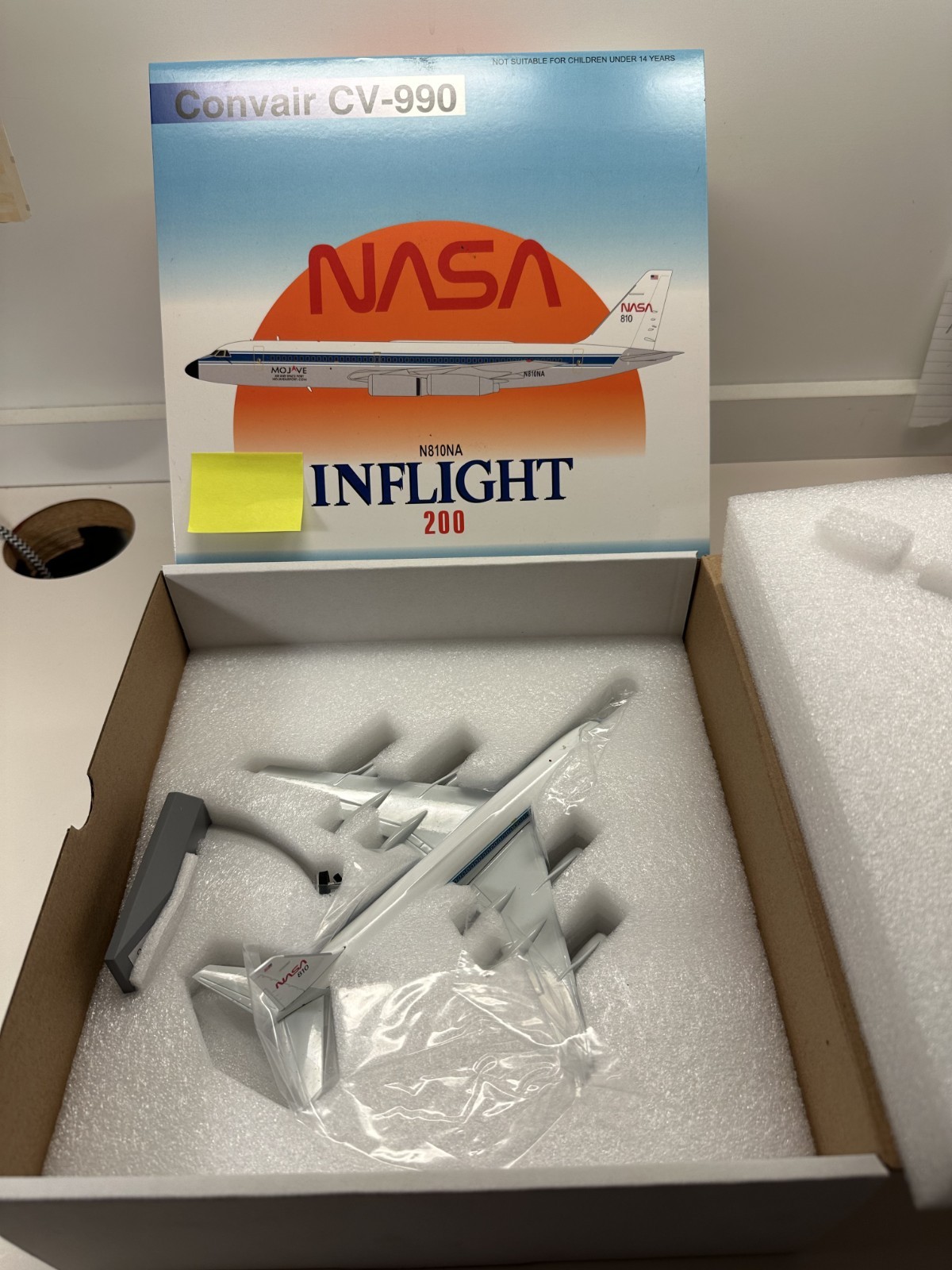 INFLIGHT200 NASA CV990A 1/200 30A-5 REG#N810NA W/STAND IF990NASA10