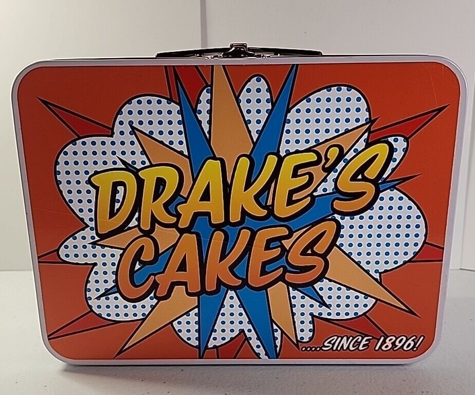 McKee Foods Drake's Devil Dogs Little Debbie Metal Lunchbox  RARE