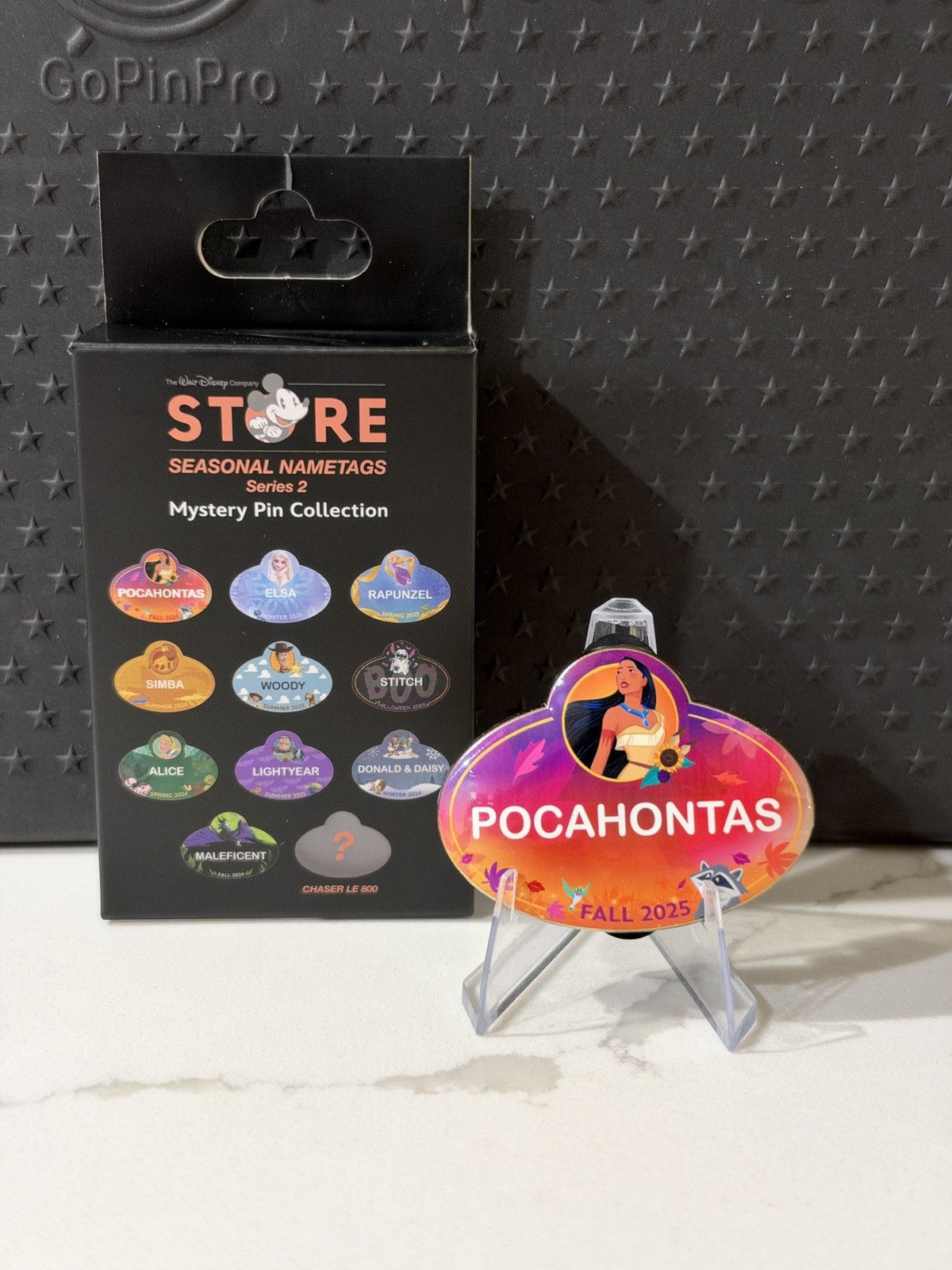 Disney DEC TWDCS - Seasonal Name Tags Series 2 - Pocahontas Fall 2025 Pin